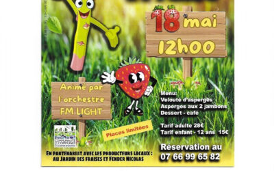 Fete de l’Asperge et de la Fraise à Nordhouse Dimanche 18 Mai 2025 à 12h00