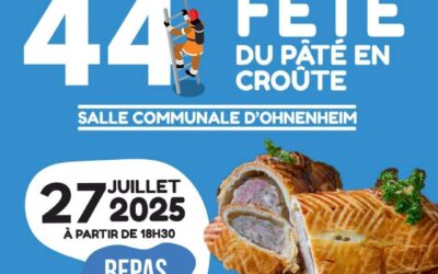 Bal des Sapeurs Pompiers de Ohnenheim le Dimanche 27 Juillet 2025