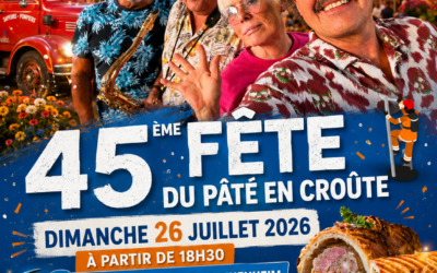 Fete du Pate en Croute à Ohnenheim le Dimanche 26 Juillet 2026
